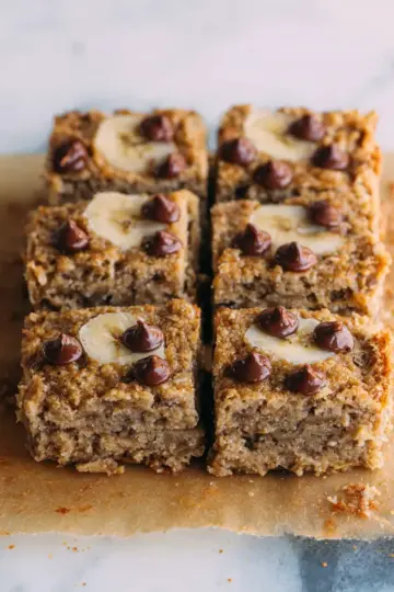 Banana Oatmeal Bars