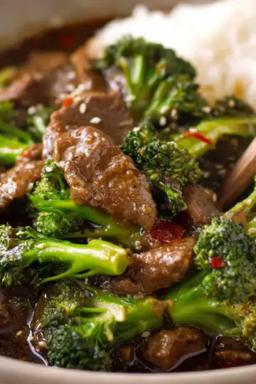 Chinese Beef and Broccoli