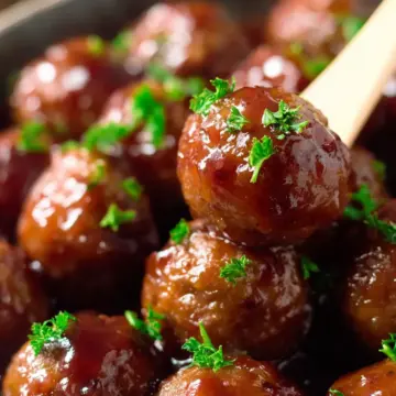 Grape Jelly Meatballs