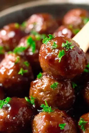 Grape Jelly Meatballs
