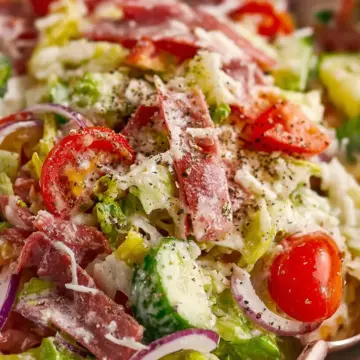 Italian Grinder Salad (Chopped Sub Salad)