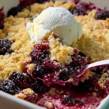 Grammy's Easy Blackberry Cobbler