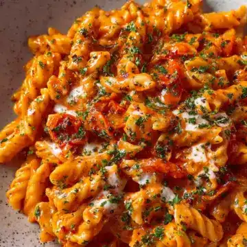 Easy and Creamy Tomato Garlic Pasta Recipe