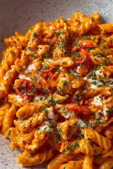 Easy and Creamy Tomato Garlic Pasta Recipe