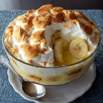 Southern-Style Baked Banana Pudding