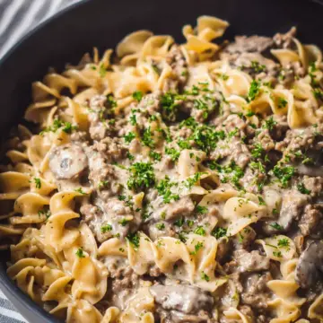 Ground Beef Stroganoff Recipe