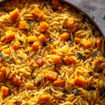 Butternut Squash Orzo