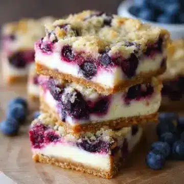 Blueberry Cream Cheese Bars