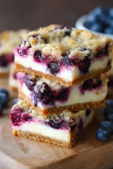 Blueberry Cream Cheese Bars