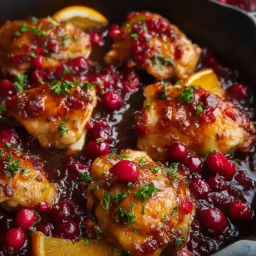 Cranberry Orange Chicken
