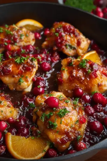 Cranberry Orange Chicken