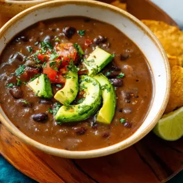 Spicy Black Bean Soup