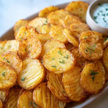 Air Fryer Sliced Potatoes