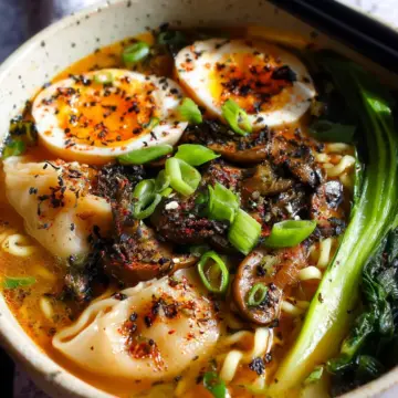 Dumpling Ramen Soup