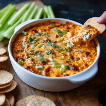 The Best Buffalo Chicken Dip Recipe (+ Video)