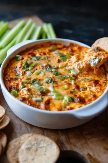 The Best Buffalo Chicken Dip Recipe (+ Video)