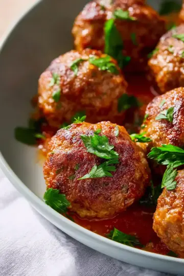 Chef John's Italian Meatballs