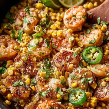Shrimp Street Corn Skillet