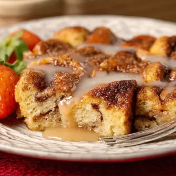 Cinnamon Roll French Toast Casserole