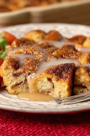 Cinnamon Roll French Toast Casserole