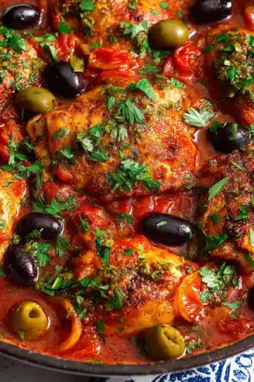 Chicken Puttanesca