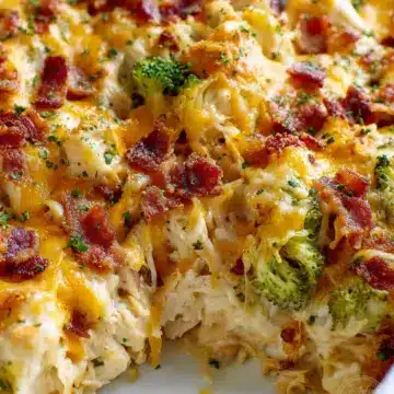 Chicken Bacon Ranch Casserole