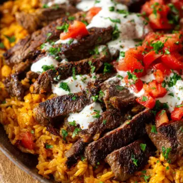 Steak & Queso Rice