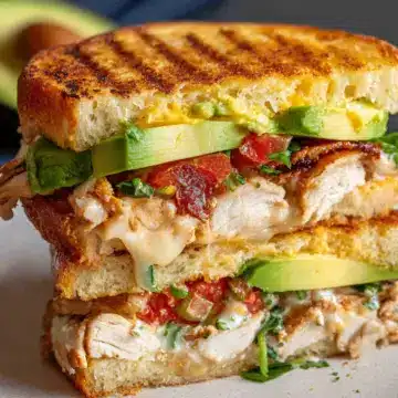 Chipotle Chicken Avocado Melt