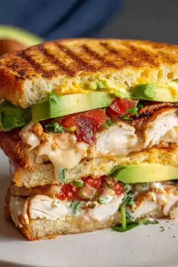 Chipotle Chicken Avocado Melt