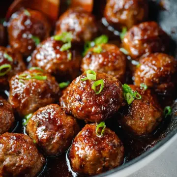 Easy Mongolian Meatballs