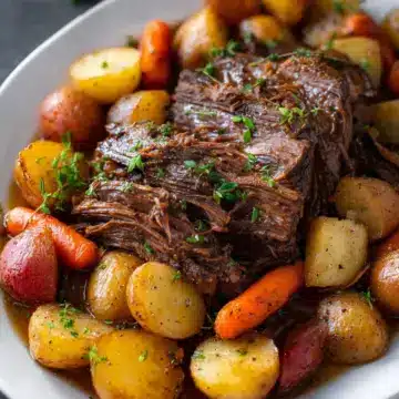 Perfect Slow Cooker Pot Roast