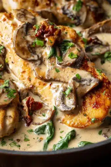 Creamy Mushroom Chicken