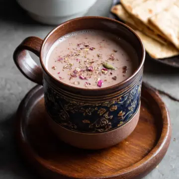 20-Minute Kashmiri Chai Recipe (Pink Tea)