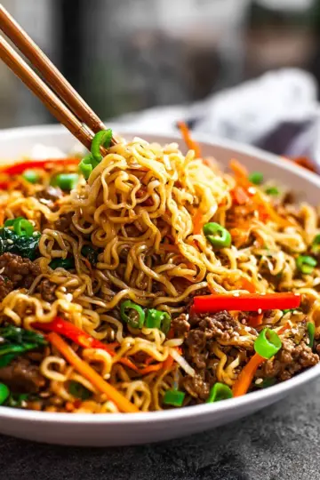 Mongolian Noodles