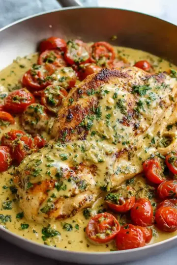 Creamy Pesto Chicken