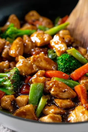 Honey Garlic Chicken Stir Fry