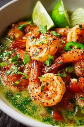 Shrimps in Culichi Salsa