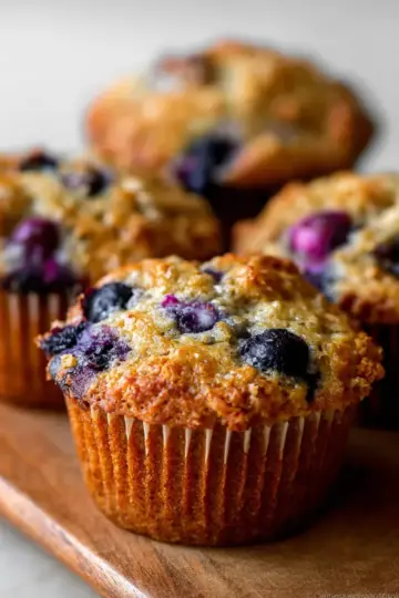 Blueberry Oatmeal Muffins