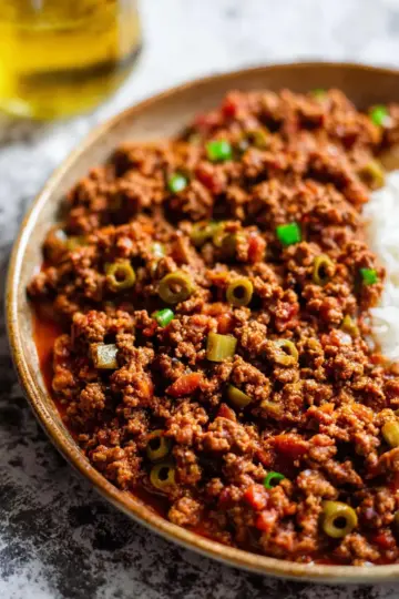 Easy & Authentic Cuban Picadillo