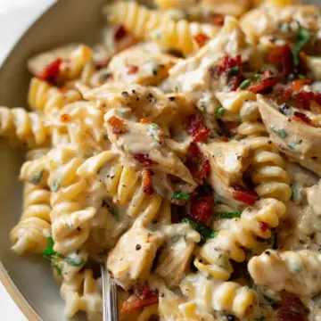Chicken Bacon Ranch Pasta