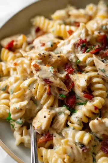 Chicken Bacon Ranch Pasta