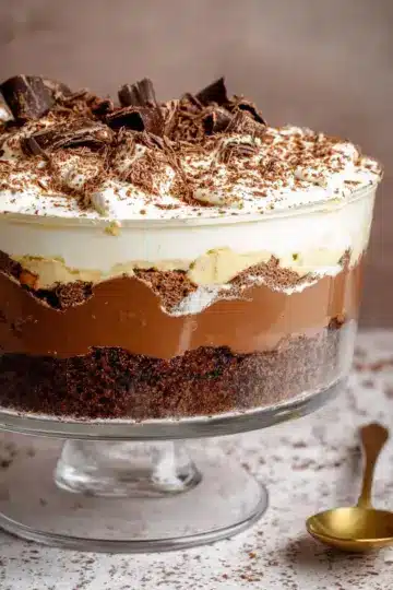 Baileys Chocolate Cheesecake Trifle