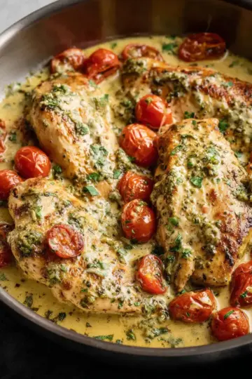 Creamy Pesto Chicken