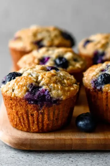 Blueberry Oatmeal Muffins