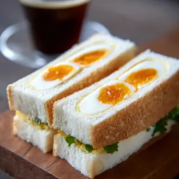 Japanese Egg Sandwich (Tamago Sando) タマゴサンド