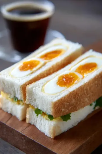 Japanese Egg Sandwich (Tamago Sando) タマゴサンド