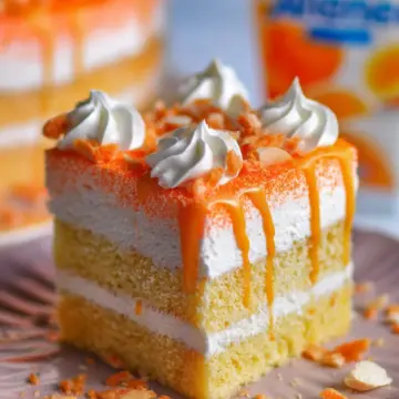 Orange Creamsicle Cake