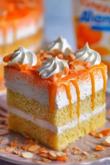 Orange Creamsicle Cake