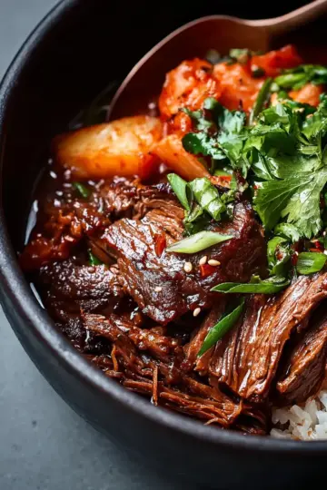 Korean Style Pot Roast
