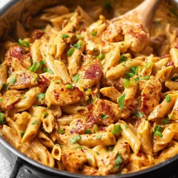One Pot Creamy Cajun Chicken Pasta